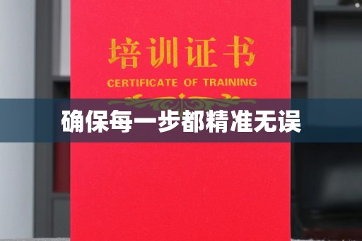 沁阳确保每一步都精准无误