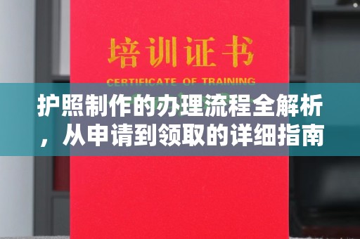 沁阳护照制作的办理流程全解析，从申请到领取的详细指南