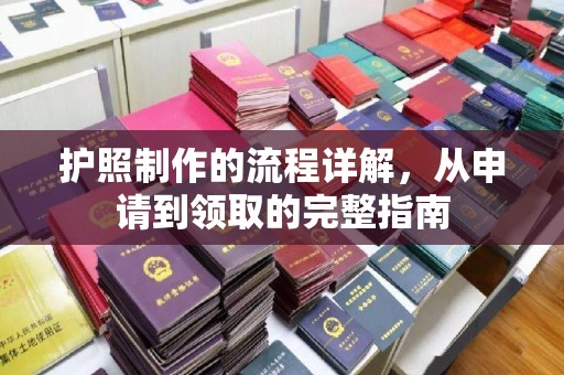 沁阳护照制作的流程详解，从申请到领取的完整指南
